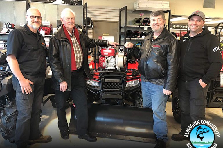 ACHP receives water pump